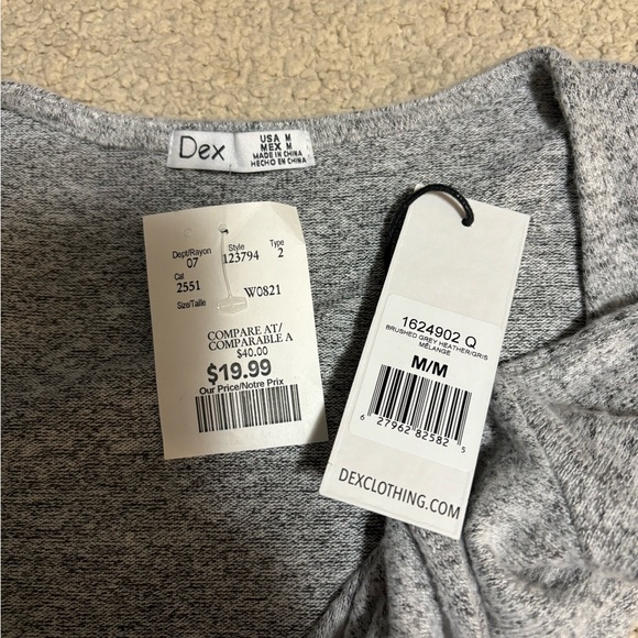 🌸 Dex 🌸 grey wrap bodysuit - Picture 4 of 9